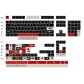 Vinyl 104+72 PBT Dye-subbed Keycaps Set for Cherry MX Mechanical Gaming Keyboard